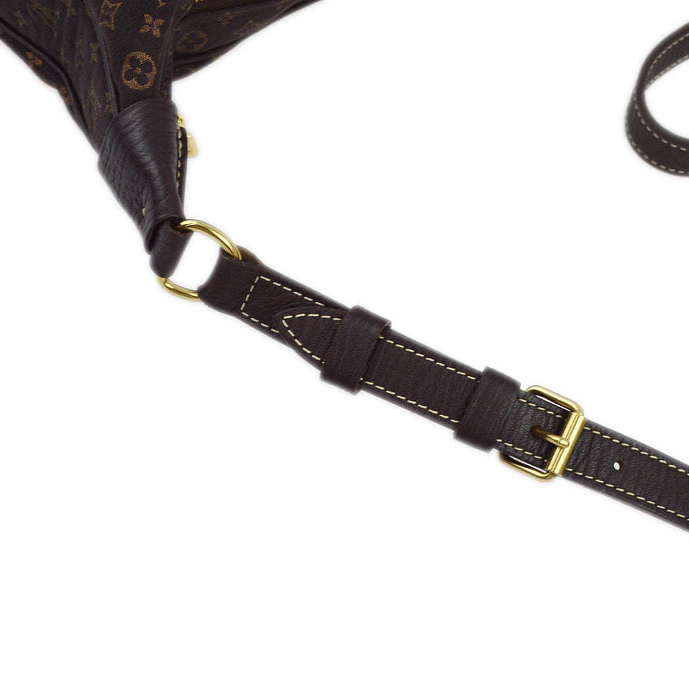 LOUIS VUITTON 2006 Brown Monogram Mini Lin Boulogne Shoulder Bag M95225 192495 - Picture 6 of 10